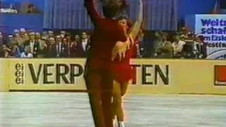Regöczy & Sallay (HUN) - 1980 World Figure Skating Championships, ice Dancing, Free Dance (CAN, CTV)