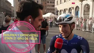 Resumen y entrevistas:Etapa 21 Giro de Italia 2023