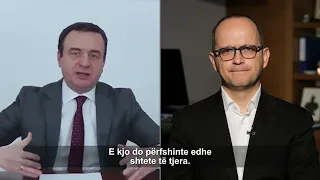 Ditmir Bushati & Albin Kurti - Koha e shqiptarëve - Public Square