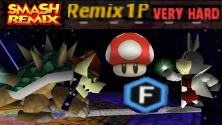 Smash Remix - Classic Mode Remix 1P Gameplay with Giant Peppy (VERY HARD)