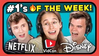 YouTubers React To 10 Things That Were #1 This Week (Stranger Things, Post Malone, Mulan)