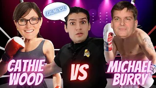 ¡PELEA DE SUPER INVERSORES! | CATHIE WOOD VS MICHAEL BURRY #Pelea #BolsaDeValores #Arkk #Burry