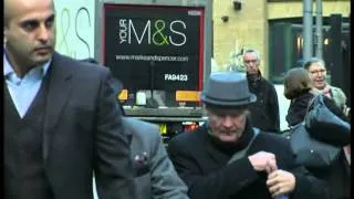 Gary Glitter arrives in court