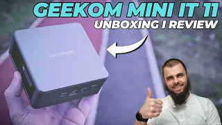 Best Mini PC for Home & Office Work 2024? GEEKOM Mini IT11 Review Core i7 11390H Windows 11 Pro