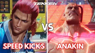 Tekken 8 High Level Replay | Speed Kicks (Hwoarang) vs Anakin (Jack 8)