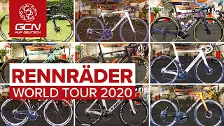 Die Rennräder der World-Tour Teams 2020 | Herren | Was ist neu im Peloton?