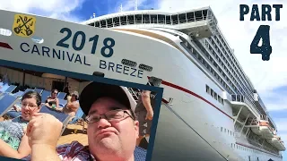 Carnival Breeze Cruise Vlog 2018 - Part 4: Arcade, Crafts, Gender Wars, Fun & Games - ParoDeeJay