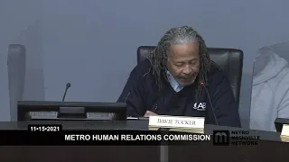 11/15/21 Metro Human Relations Commission