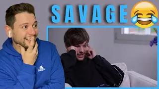 Louis Tomlinson being the savage king that he is | Reaction