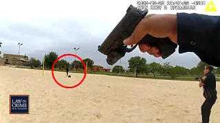 Texas Cops Take Down Suspect Accused of Firing Off Handgun in Public Park