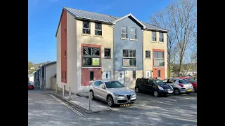 Central Truro - A modern four double bedroom townhouse with parking space and courtyard garden...