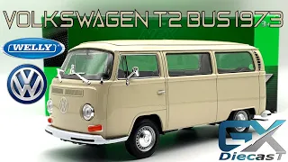 1/24 Welly Volkswagen T2 Bus 1973 (White)