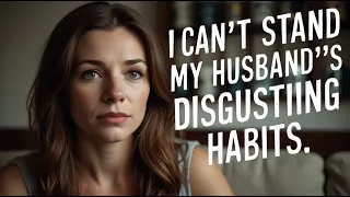 'I can't stand my husband's disgusting habits – I'm starting to lose attraction for him'