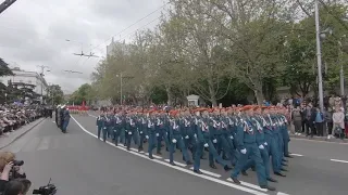 кадеты на параде 9 мая