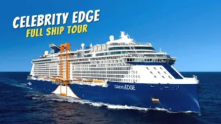 Celebrity Edge Full Walkthrough Ship Tour & Review 4K | All Spaces Toured & Explained!