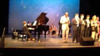 ETHAN W sings "We are the Champions" at the 2013 McCarton Foundation "Genius of Autism" event