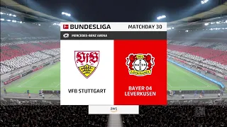 FIFA 23 | VFB Stuttgart vs Bayer Leverkusen - Mercedes-Benz Arena | Gameplay