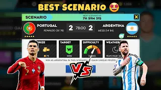 DLS 23 |THE BEST SCENARIO 🤩 |ARGENTINA 🇦🇷 VS PORTUGAL 🇵🇹|Hamood Gamerx