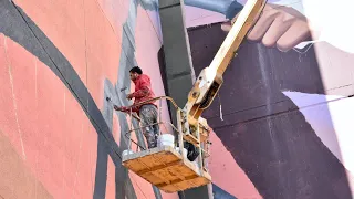 "MURAL FEST" 2018: ARTEZ (Serbia) продолжил фестиваль