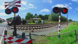 Vr 360° Spoorwegovergang Prinsenbeek😍12K😍 // Dutch railroad crossing in Vr 360°