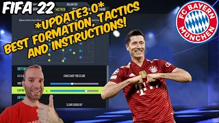 *UPDATE 3.0* FIFA 22 - BEST BAYERN MUNICH Formation, Tactics and Instructions