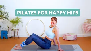 Pilates for Happy Hips -Improve Hip flexibility and Relieve Lower Back Pain | 20 mins
