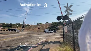 *SAFETRAN HYBRID BELL* 60th Street Railroad Crossing, Encanto (San Diego), CA