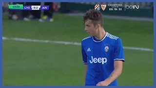 New Juve Young Talent Fabrizio Caligara. Good Game vs Olympique Lyon