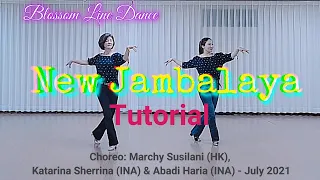 [블라썸]]New Jambalaya| Beginner Line Dance| 스탭설명