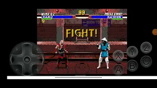 Ultimate Mortal Kombat Trilogy Kano MK3 vs Raiden MK2 Very Hard