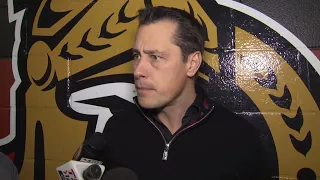 Senators' Boucher thinks Golden Knights are, 'probably the hardest working team in the league'