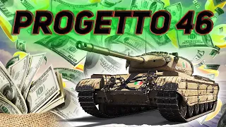 Обзор Progetto 46 | Король фарма👑| WoT Blitz