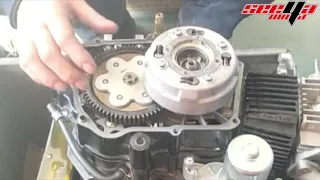 change 110cc 125cc atv engine clutch