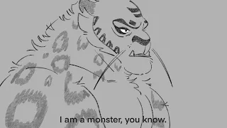 monster lines [Kung Fu panda animatic]