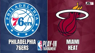 Philadelphia 76ers vs Miami Heat | NBA Play-In Tournament Live Scoreboard