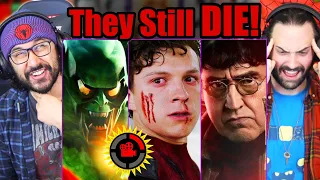 Film Theory: Spiderman Saved NO ONE! 3 Spider-man No Way Home Theories REACTION!!