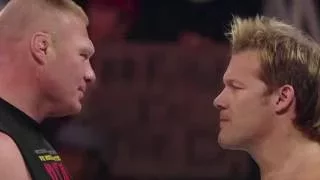 Brock Lesnar and Chris Jericho real fight backstage