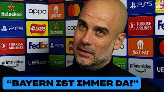 Pep Guardiola lobt Bayerns Spiel nach Citys Hinspielsieg | Interview