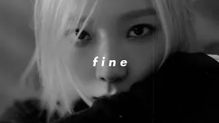 taeyeon - fine (english demo ver.) (𝙨𝙡𝙤𝙬𝙚𝙙 𝙣 𝙧𝙚𝙫𝙚𝙧𝙗