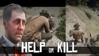 Help VS Kill VS Do Nothing with The Man From Blackwater (Jimmy Brooks)  Red Dead Redemption 2