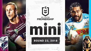 76-point stunner at Brookvale | Sea Eagles v Titans Match Mini | Round 23, 2018 | NRL