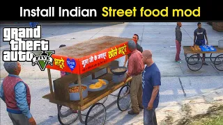 How to install Indian Street Food Shop mod in GTA 5