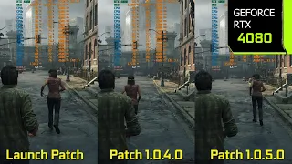 The Last of Us Part 1 PC Patch 1.0.5.0 - Noticeable Performance Improvements | RTX 4080 | i7 10700