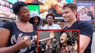 NYC Strangers React to Top Filipino Singers?!