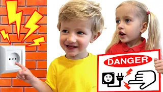 Safety Song + more Children's Songs by Katya and Dima