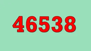 Colorful numbers 0 to 105999 x 8