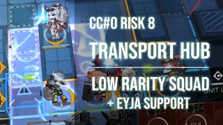Arknights ✦ CC#0 Transport Hub Risk 8 Clear with Low Rarity Squad + Eyjafjalla