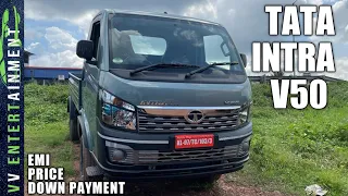 2022 TATA INTRA V50 DETAILED MALAYALAM REVIEW // PRICE //EMI // FEATURES