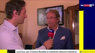 Intervista SKY SPORT 24 - GRUPPO ARCASE - CRISTIANO RONALDO A TORINO?