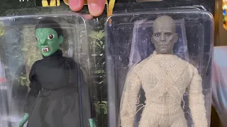 Mego Hammer The Reptile, Universal Studios Karloff Mummy and Creature from the Black Lagoon reviews